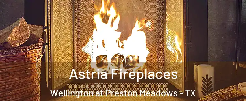 Astria Fireplaces Wellington at Preston Meadows - TX