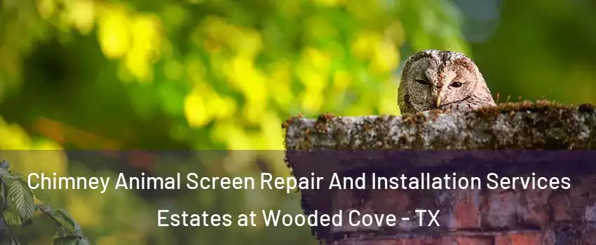 Chimney Animal Screen Repair And Installation Services Estates at Wooded Cove - TX