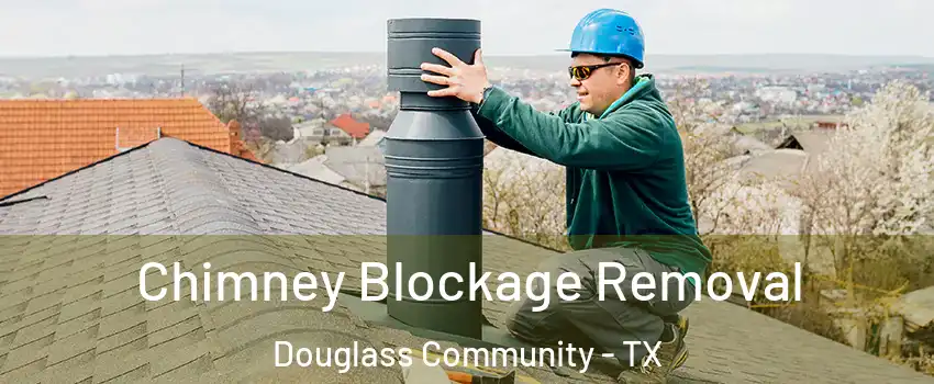 Chimney Blockage Removal Douglass Community - TX