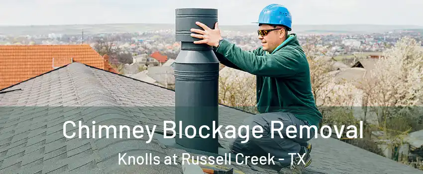 Chimney Blockage Removal Knolls at Russell Creek - TX
