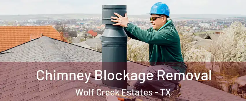 Chimney Blockage Removal Wolf Creek Estates - TX