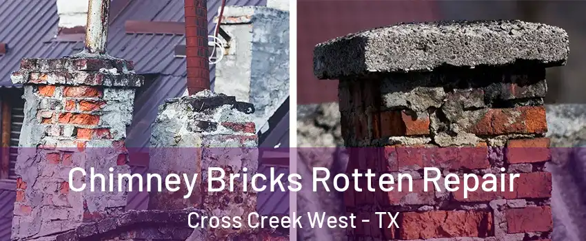 Chimney Bricks Rotten Repair Cross Creek West - TX