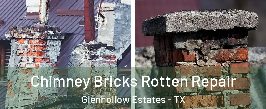 Chimney Bricks Rotten Repair Glenhollow Estates - TX
