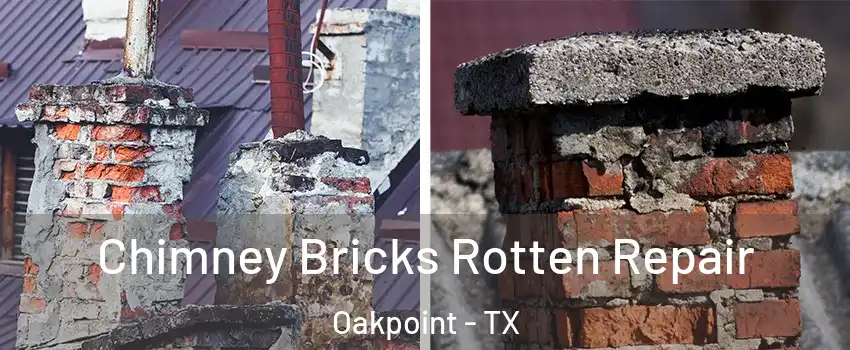 Chimney Bricks Rotten Repair Oakpoint - TX