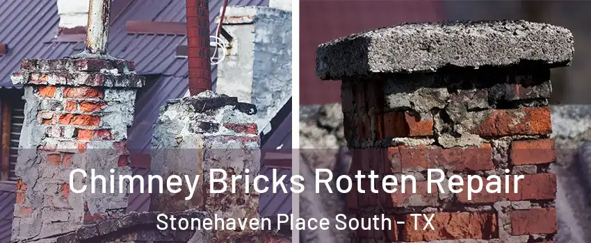 Chimney Bricks Rotten Repair Stonehaven Place South - TX