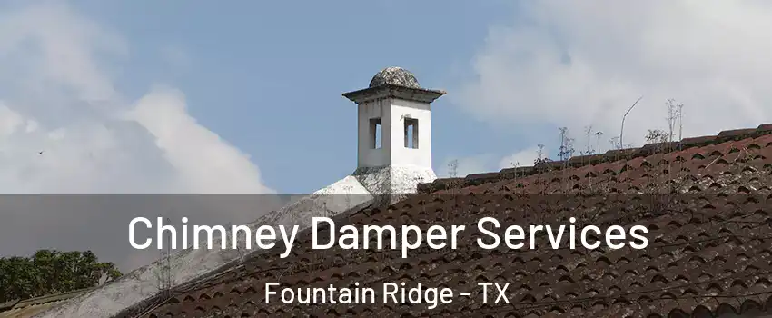 Chimney Damper Services Fountain Ridge - TX