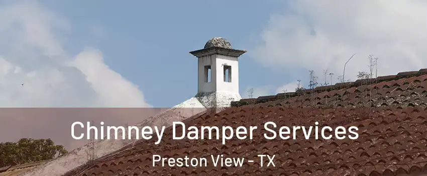 Chimney Damper Services Preston View - TX