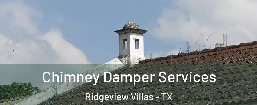 Chimney Damper Services Ridgeview Villas - TX