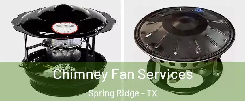 Chimney Fan Services Spring Ridge - TX