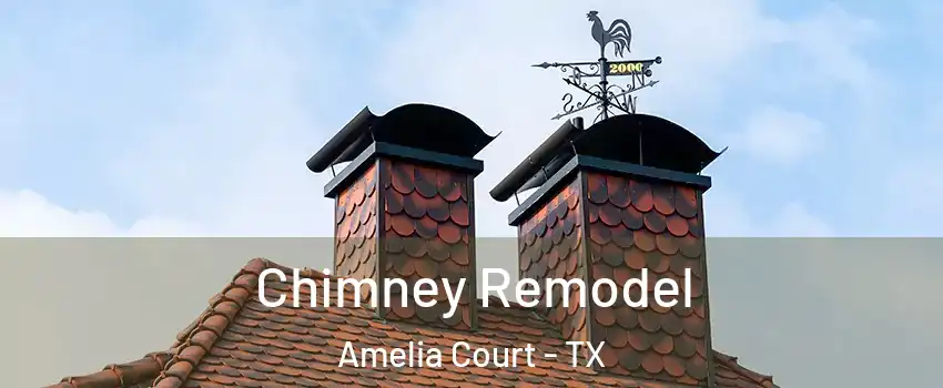 Chimney Remodel Amelia Court - TX