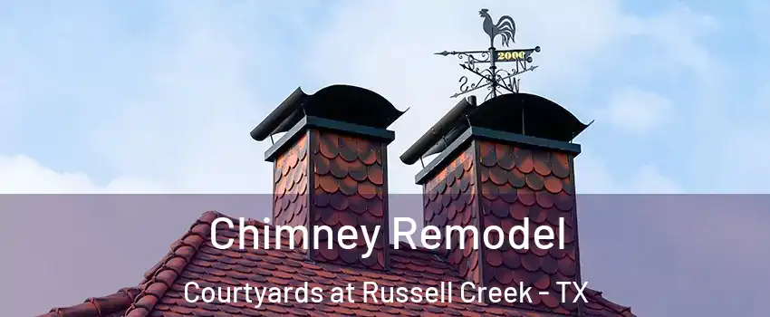 Chimney Remodel Courtyards at Russell Creek - TX