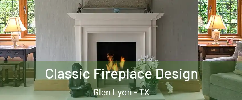 Classic Fireplace Design Glen Lyon - TX