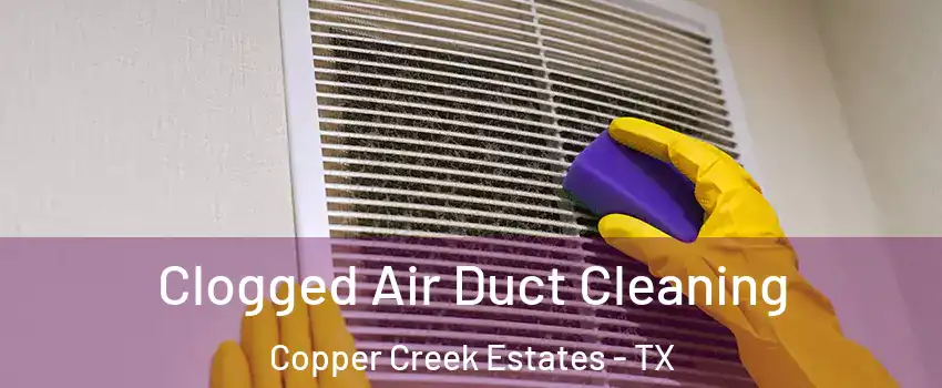Clogged Air Duct Cleaning Copper Creek Estates - TX