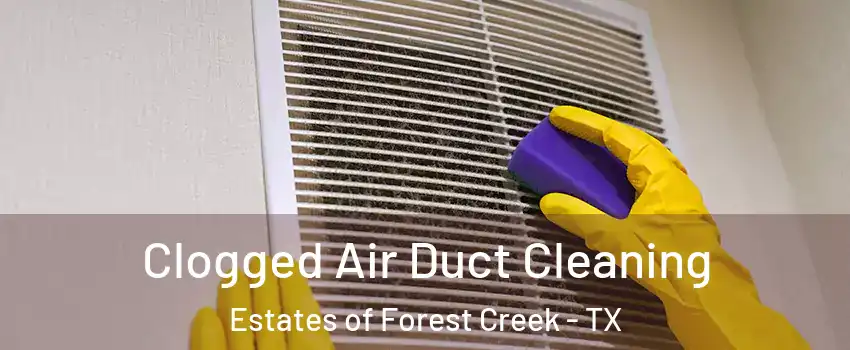 Clogged Air Duct Cleaning Estates of Forest Creek - TX