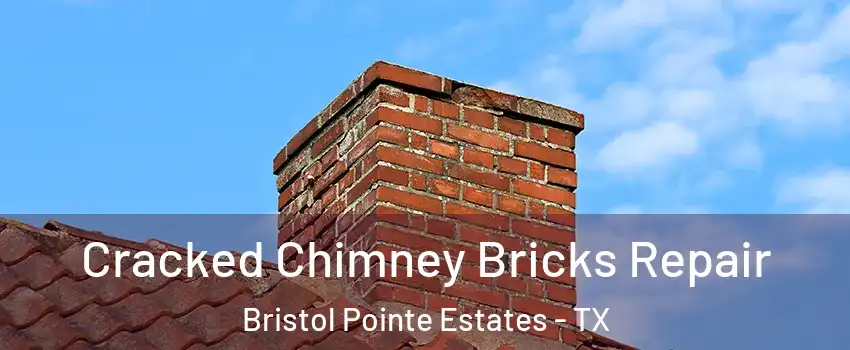 Cracked Chimney Bricks Repair Bristol Pointe Estates - TX