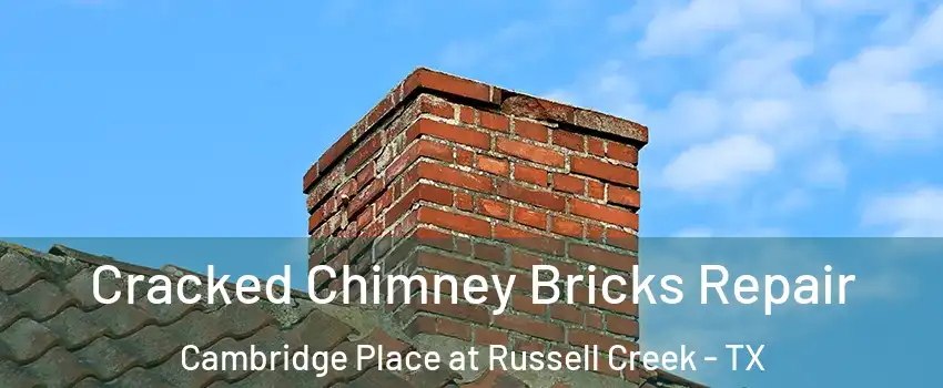 Cracked Chimney Bricks Repair Cambridge Place at Russell Creek - TX
