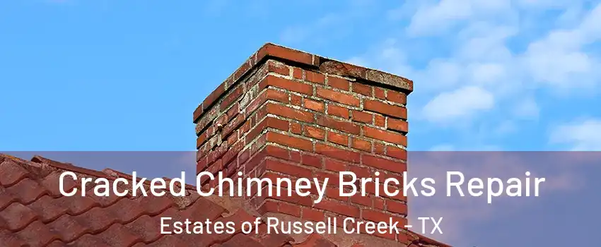 Cracked Chimney Bricks Repair Estates of Russell Creek - TX