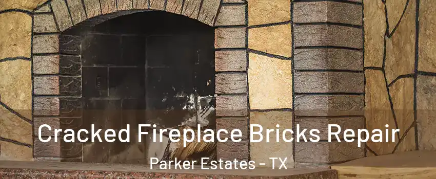 Cracked Fireplace Bricks Repair Parker Estates - TX