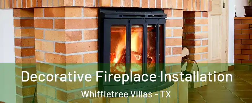 Decorative Fireplace Installation Whiffletree Villas - TX