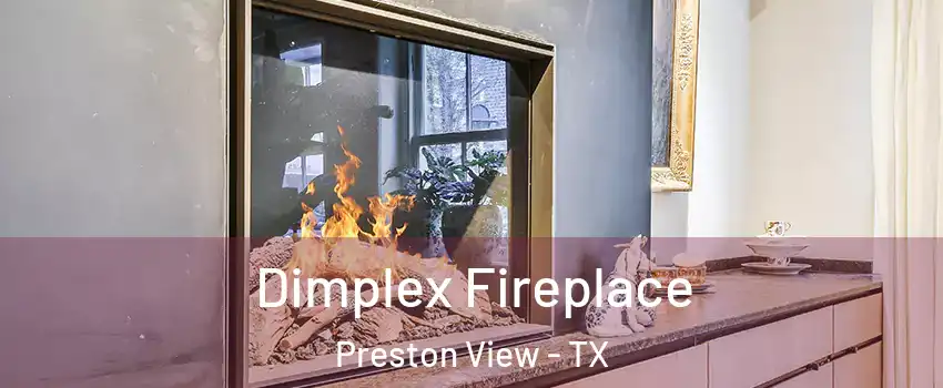 Dimplex Fireplace Preston View - TX
