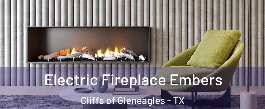 Electric Fireplace Embers Cliffs of Gleneagles - TX