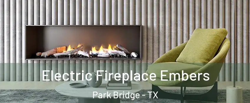 Electric Fireplace Embers Park Bridge - TX