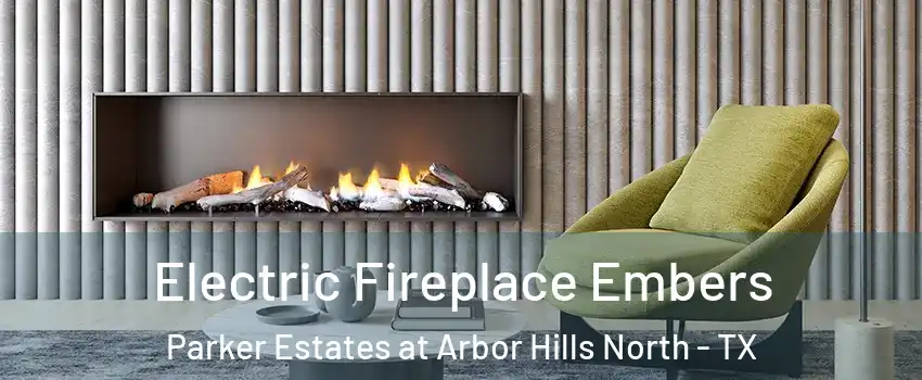 Electric Fireplace Embers Parker Estates at Arbor Hills North - TX