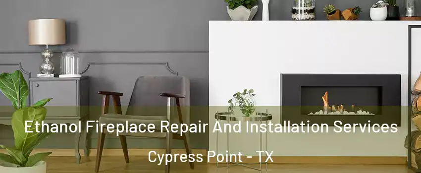 Ethanol Fireplace Repair And Installation Services Cypress Point - TX