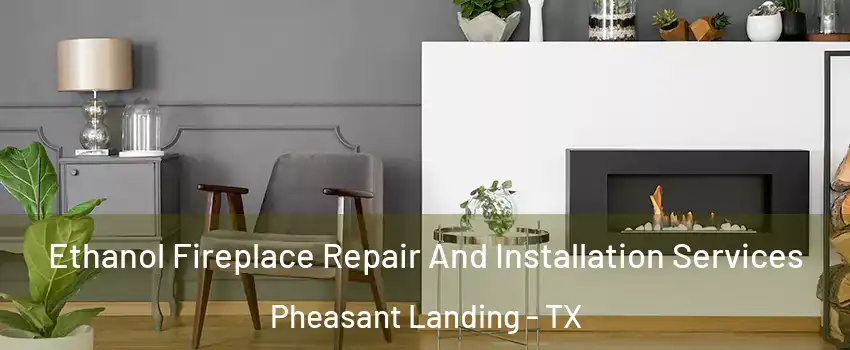 Ethanol Fireplace Repair And Installation Services Pheasant Landing - TX