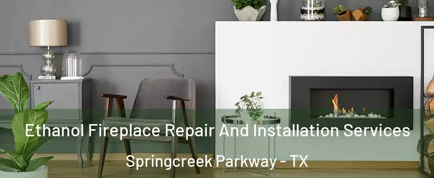Ethanol Fireplace Repair And Installation Services Springcreek Parkway - TX