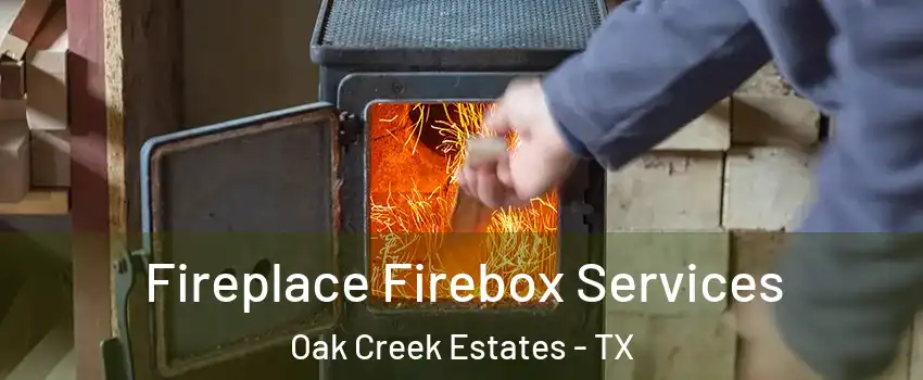Fireplace Firebox Services Oak Creek Estates - TX