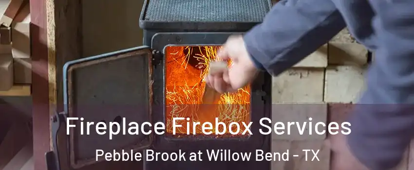 Fireplace Firebox Services Pebble Brook at Willow Bend - TX