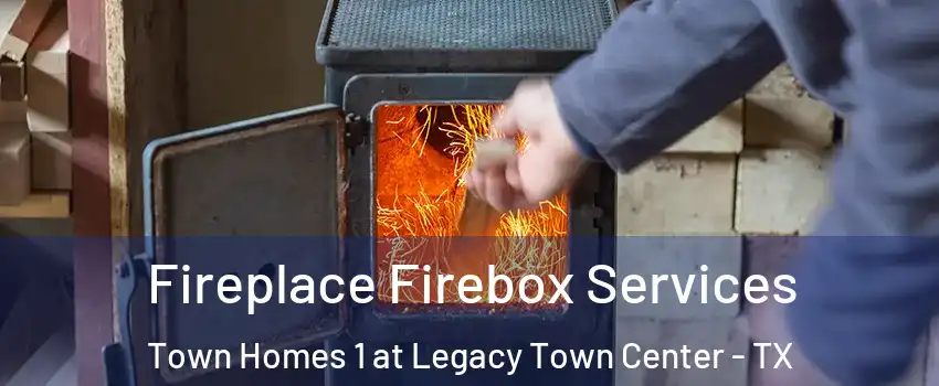 Fireplace Firebox Services Town Homes 1 at Legacy Town Center - TX