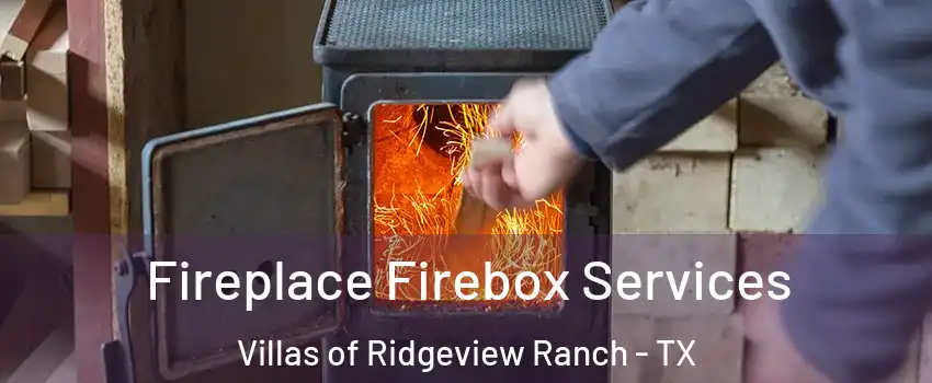 Fireplace Firebox Services Villas of Ridgeview Ranch - TX
