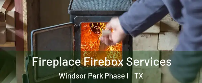 Fireplace Firebox Services Windsor Park Phase I - TX