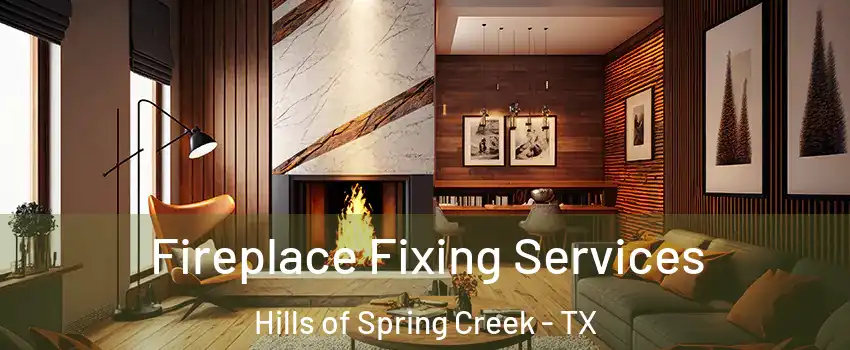 Fireplace Fixing Services Hills of Spring Creek - TX