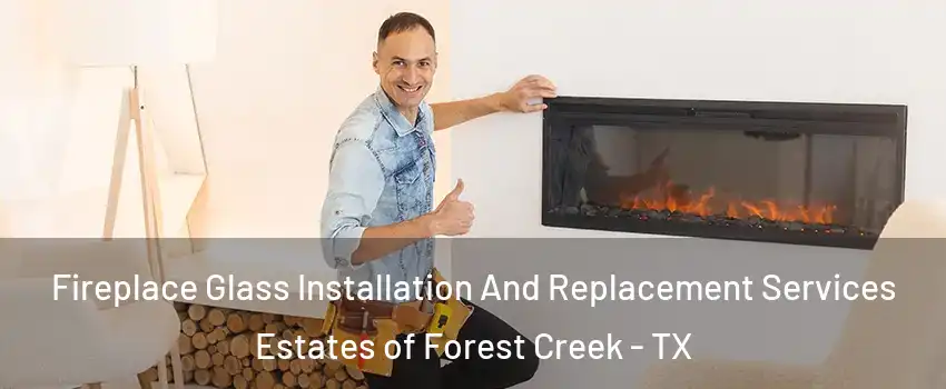 Fireplace Glass Installation And Replacement Services Estates of Forest Creek - TX