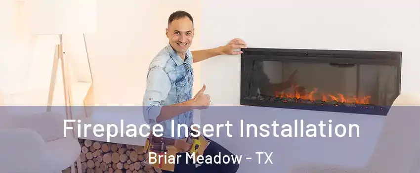 Fireplace Insert Installation Briar Meadow - TX