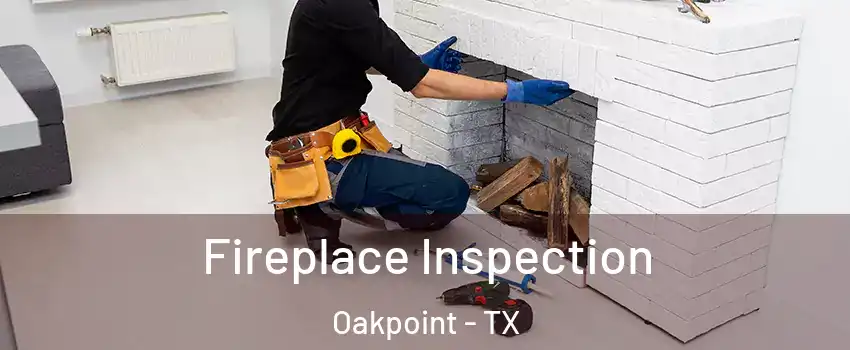 Fireplace Inspection Oakpoint - TX