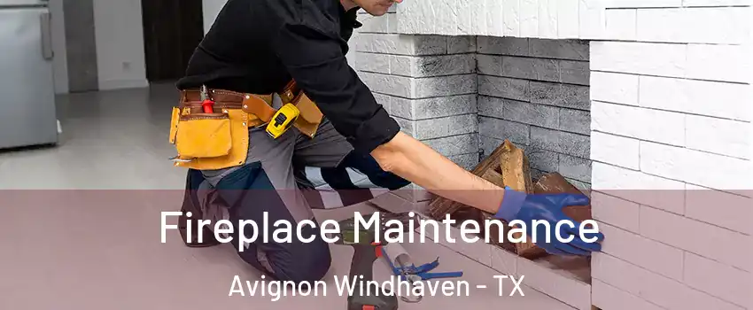 Fireplace Maintenance Avignon Windhaven - TX