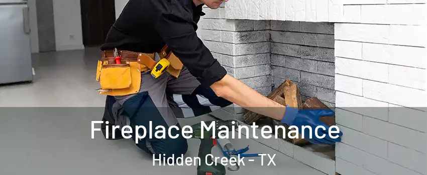Fireplace Maintenance Hidden Creek - TX