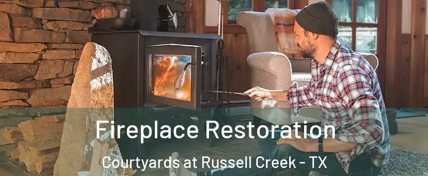 Fireplace Restoration Courtyards at Russell Creek - TX