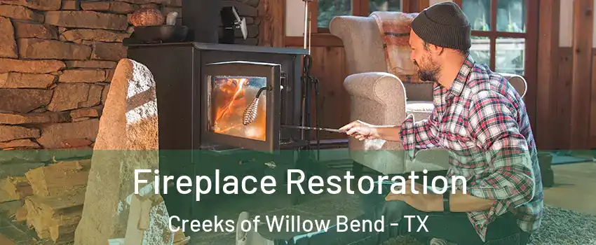 Fireplace Restoration Creeks of Willow Bend - TX