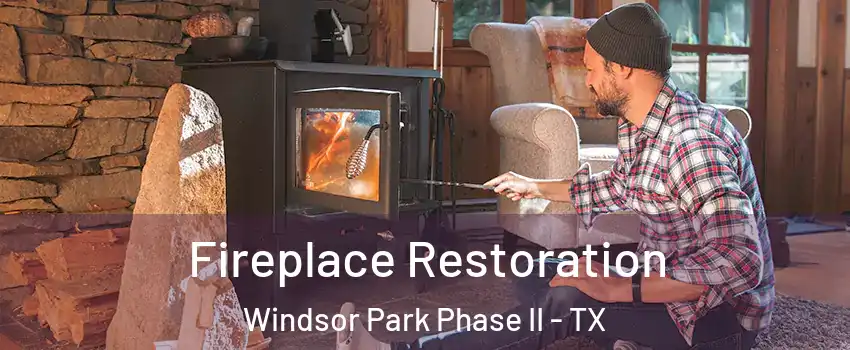 Fireplace Restoration Windsor Park Phase II - TX