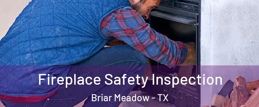 Fireplace Safety Inspection Briar Meadow - TX