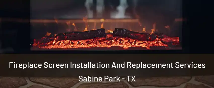 Fireplace Screen Installation And Replacement Services Sabine Park - TX