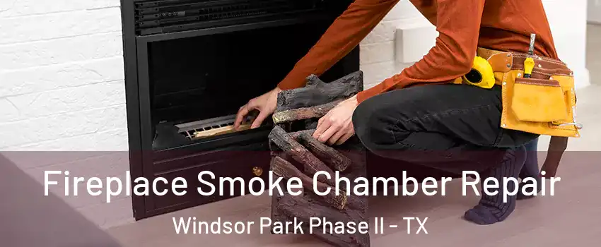 Fireplace Smoke Chamber Repair Windsor Park Phase II - TX