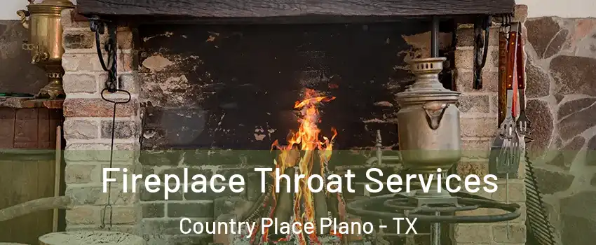 Fireplace Throat Services Country Place Plano - TX