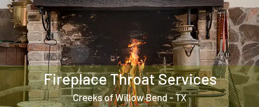 Fireplace Throat Services Creeks of Willow Bend - TX