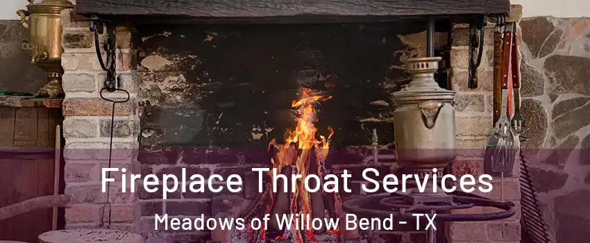 Fireplace Throat Services Meadows of Willow Bend - TX
